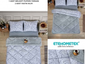 WELSOFT DESENLİ ÇİFT KİŞİLİK YORGAN