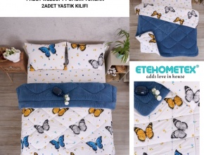 WELSOFT DESENLİ ÇİFT KİŞİLİK YORGAN