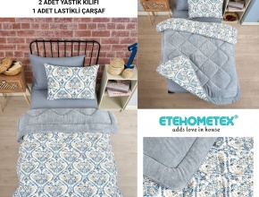 WELSOFT DESENLİ TEK KİŞİLİK UYKU SETİ